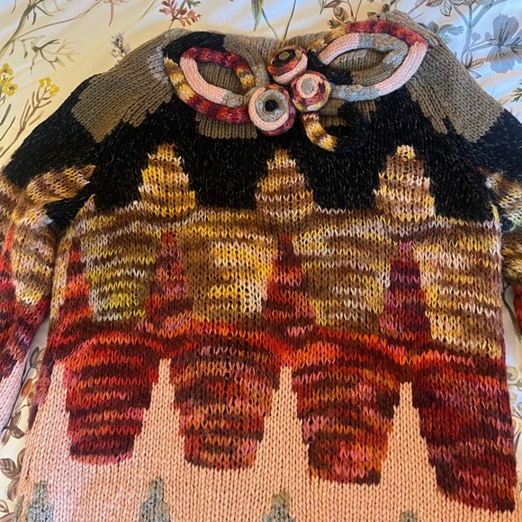 Vintage Anthropologie sweater coat - Picture 11 of 16